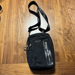 Kedzie Cloud 9 Convertible Backpack Sling Black Quilted Crossbody Adjustable Bag